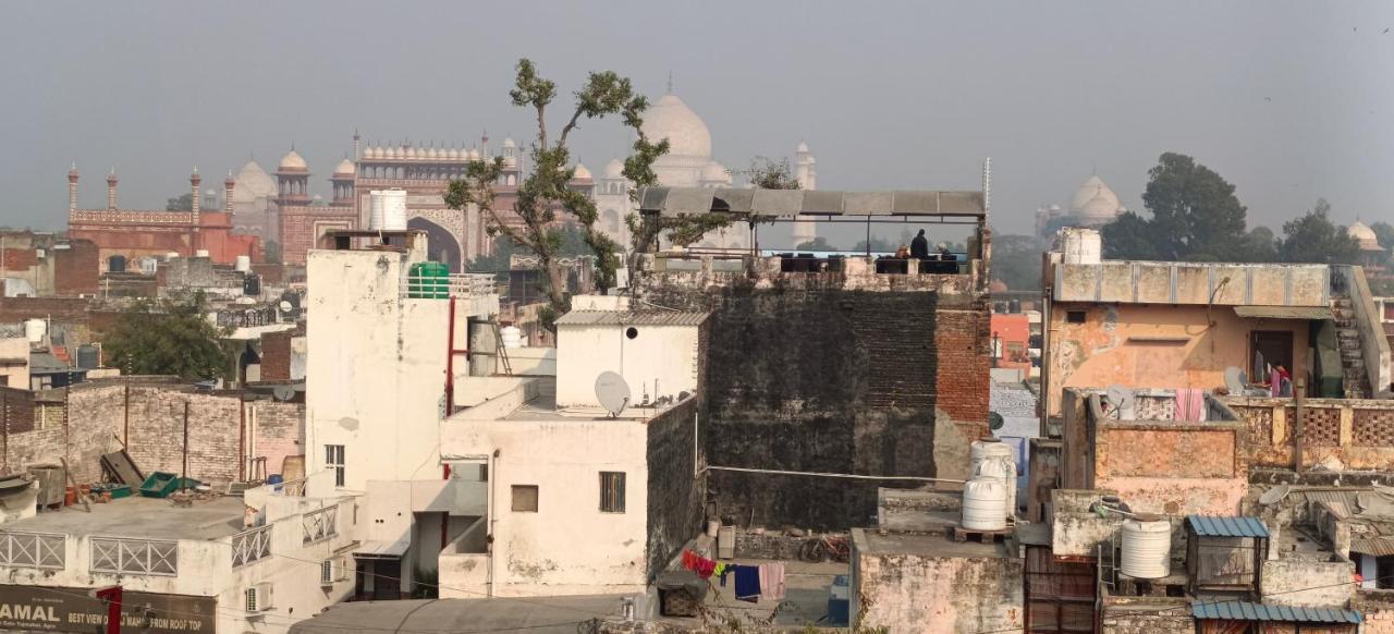 Hotel India Inn Walking Distance From Taj Mahal-- Rooftop Taj Mahal View Agra  Exteriör bild